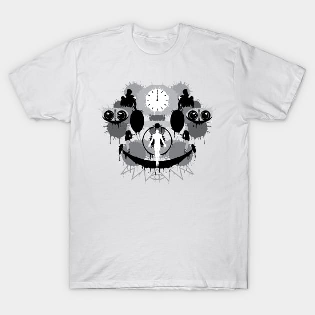 Rorschach Explosion T-Shirt by detective651